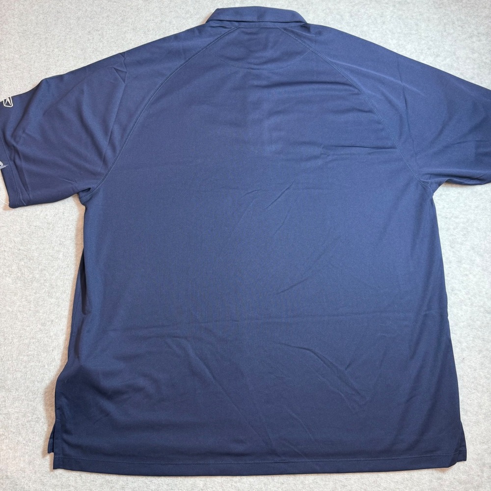 Reebok St Louis Blues Polo Mens 2XL Navy Blue NHL Hockey NWT - Picture 6 of 10